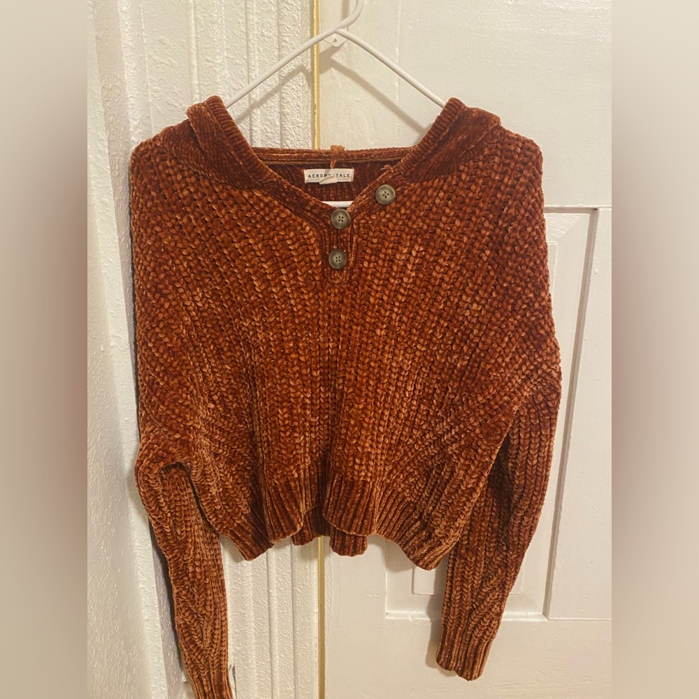 Burnt orange sweater/sweatshirt!